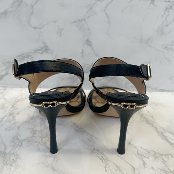 Coach Rori Leather Sandal – Black – Size 7B – NIB - Picture 5 of 14